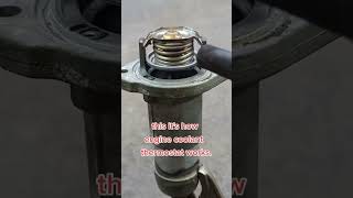 Engine coolant Thermostat operation automobile engine thermostat vehicle viral coolant [upl. by Echo]