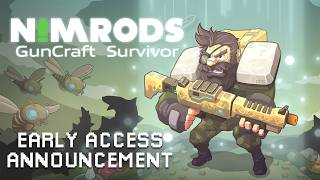 NIMRODS GunCraft Survivor  Early Access Announcement Trailer [upl. by Xonel]