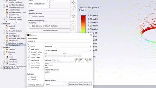 Numerical Results Vectors and Contours  Flow Over an Airfoil [upl. by Anali]