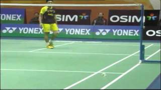 Semi Finals  MS  Lee Chong Wei vs Lin Dan  Yonex Sunrise Hong Kong Open 2011 [upl. by Icnan413]