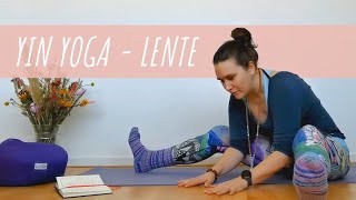 Yin Yoga  Lente  Becca Yoga [upl. by Ainolopa]