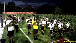 McDonogh 35 Drum Section vs McMain Drum Section 4th Quarter Battle 2024 [upl. by Legin]