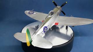 P47D 148 HobbyBoss  Força aéra brasileira  WWII [upl. by Aihsekan]