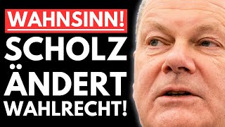 🚨EKLAT SCHOLZ MANIPULIERT WAHLRECHT AfD SORGT FÜR NEUWAHLEN IM FEBRUAR🚨 [upl. by Fernyak427]