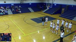 York High School vs Fryeburg Academy Girls Junior Varsity Basketball [upl. by Yslek665]