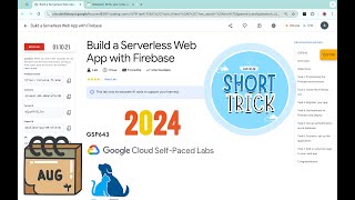 2024 Build a Serverless Web App with Firebase  qwiklabs  GSP643  With Explanation🗣️ [upl. by Trey]