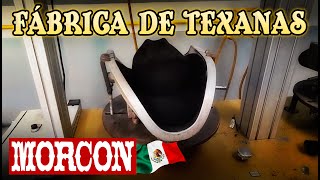 Así se hacen las Texanas en San Francisco del Rincón Guanajuato México sombreros Vaquero Fabrica [upl. by Asnarepse]