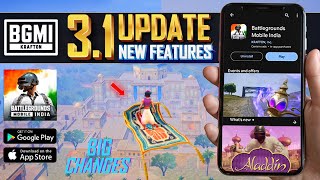 BGMI 31 UPDATE  Best Features New Changes amp More  NATURAL YT [upl. by Adyht885]