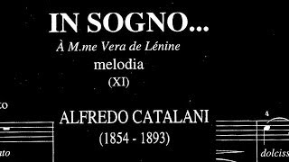 Catalani  In sogno melodia for piano  Riccardo Caramella piano [upl. by Noxas]