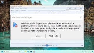 SOLVED Windows Media Player Cannot Play the File [upl. by Borgeson]