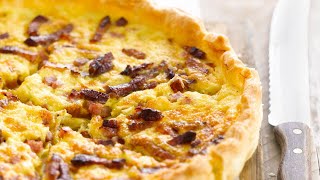 Recette  Quiche lorraine améliorée [upl. by Padgett]