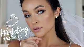 Wedding Makeup Tutorial  Soft Glam Bridal Look  Stephanie Ledda [upl. by Siriso]