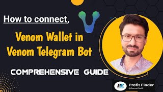 How to connect wallet in Venom telegram Bot  Earn Online QamarZiaAli [upl. by Nurse]