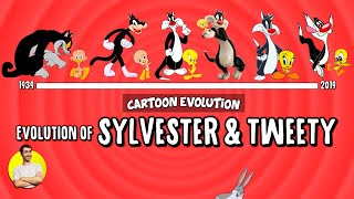 Evolution of SYLVESTER amp TWEETY  81 Years Explained  CARTOON EVOLUTION [upl. by Neurath]