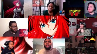 High School DxD Alls Opening 15  REACTION MASHUP [upl. by Nnateragram]