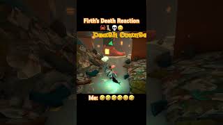 Firth’s Death Reaction🦀👢💀😆 jokestar45 anothercrabstreasure indiegame funnyshorts meme [upl. by Rimahs]