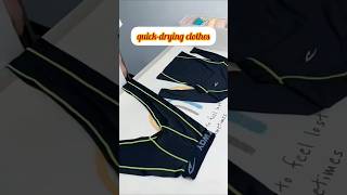 QuickDrying Clothes Hacks A Stylish Store HowTo shorts foldingclothes goodthing clothstorage [upl. by Ecirtnas]