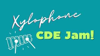 Easy Xylophone Play Along  CDE Jam  Elementary Music [upl. by Anasor189]