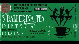 How To Lose 5 Pounds In 5 Days  How to lose weight fast  3 Ballerina Tea Dieters Drink Review [upl. by Yllatan]