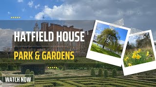 Hatfield House Hertfordshire England A classic English stately home and estate [upl. by Anh]