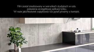 BETON TG TYNK OZDOBNY PRODUCENT LUXMAL HD FILM INSTRUKTAŻOWY [upl. by Harbird]