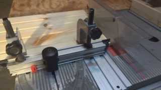 Ryobi BT3000 Sliding Miter Table Demonstration [upl. by Asserat]