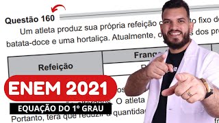 ENEM 2021  Questão 160  Prova Amarela [upl. by Kristina]