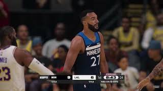 TIMBERWOLVES VS LAKERS NBA OPENING NIGHT NBA 2K25 Full Gameplay OCTOBER 23 2024 [upl. by Indyc359]