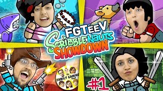 SCRIBBLENAUTS SHOWDOWN Family Tournament FGTEEV Parents amp Kids Battle Challenge [upl. by Narok]