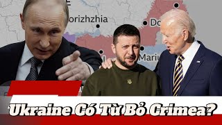 Tổng Thống Ukraine Nói Gì Về Việc Từ Bỏ Crimea [upl. by Eiclek]