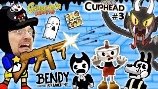 BENDY amp THE INK MACHINE  SCRIBBLENAUTS UNLIMITED  CUPHEAD FGTEEV Cheats amp Beat Entire Game FAST [upl. by Grania]