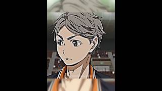 Sugawara edit for OfficialSunaRin ✨foryou anime samuedits like haikyuu sugawarakoushi [upl. by Irabaj841]