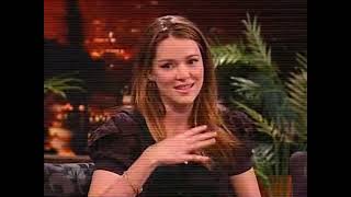 Jacinda Barrett on Carson Daly 2006 [upl. by Winchell]