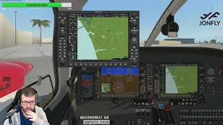 Aerosphere PA44 Piper Seminole with G1000 XPlane Part 1 of 2 [upl. by Sral]