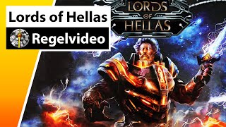 Lords of Hellas  Regeln amp Beispielrunde [upl. by Iv]