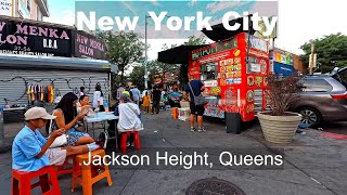 4K Walk in Little India New York Jackson Heights Queens New York  Worlds Most Diverse Neighborhood [upl. by Notsuoh]