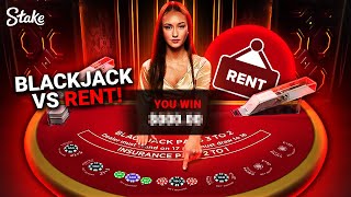 CAN BLACKJACK PAY FOR MY RENT [upl. by Llerrat916]