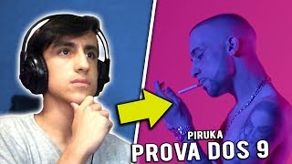 PIRUKA  PROVA DOS 9 REACT [upl. by Asilak]