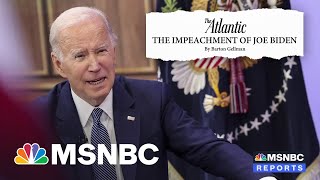 Jonathan Lemire Extraordinary Pressure On Republicans To Impeach Biden If GOP Wins House Control [upl. by Karlene632]