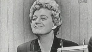 Whats My Line  Dimitri Tiomkin Shelley Winters Martin Gabel panel Dec 9 1956 [upl. by Fanning]