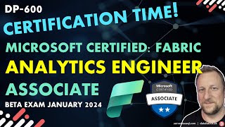 New Microsoft Fabric Certification Announced Fabric Analytics Engineer Associate [upl. by Giltzow]