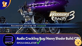 RPCS3 v003216396  Warriors Orochi 3 PlayableVulkan [upl. by Krischer]