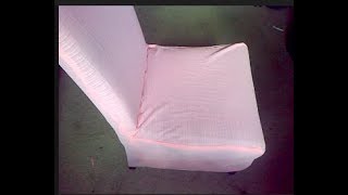 DIY Chair Cover Detail Tutorial  MATV [upl. by Raphael930]