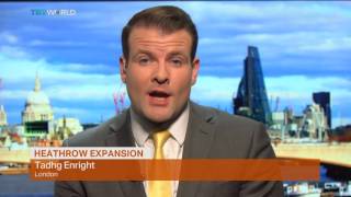 Money Talks Heathrow’s third runway interview with Taghg Enright [upl. by Bronson602]