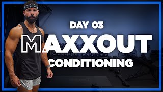 MAXXOUT Dumbbell Workout Program  DAY 3 CONDITIONING WORKOUT [upl. by Ajay]