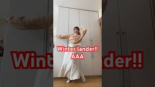 【踊ってみた】♬Winter lander／AAA【オタクの日常】 踊ってみた dancecover AAA Winterlander [upl. by Attevad]