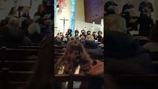 Choir in Steinkjer church Norway 🍁🍂 [upl. by Ymmit]