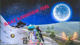 Raaz Aankhein Teri Best🥰 AWM Headshot In PUBGBGMI  Best Whatsapp Status Video 🥰😘 [upl. by Eiveneg]