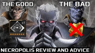 Necropolis PostExploration Review and Advice  Mcoc [upl. by Eelrahs829]