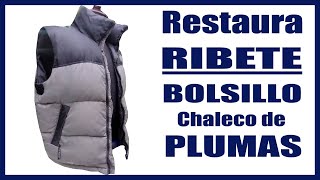 Recupera los RIBETES de tu CHALECO o CHAQUETA Técnica SEGURA [upl. by Cruickshank560]